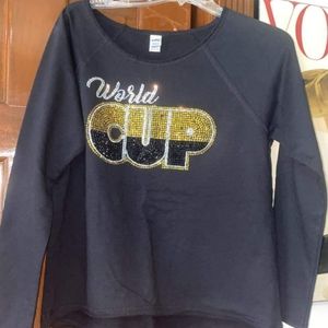 World cup cheerleading sweatshirt